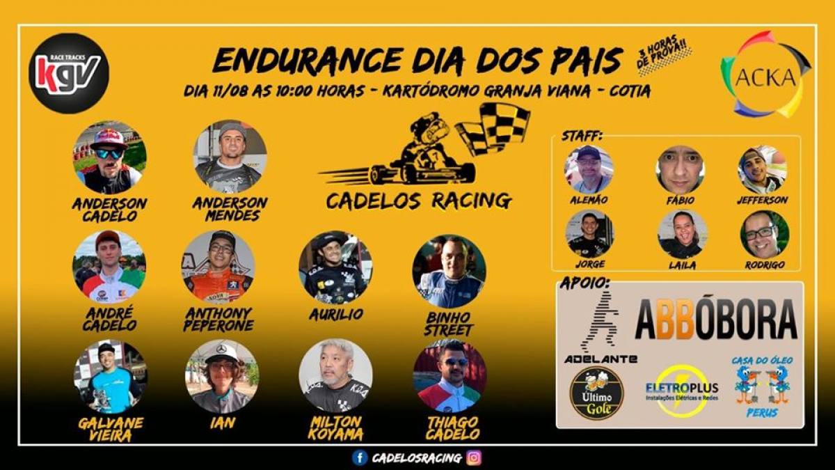 1º Endurance do Dia dos Pais - ACKA - 2019